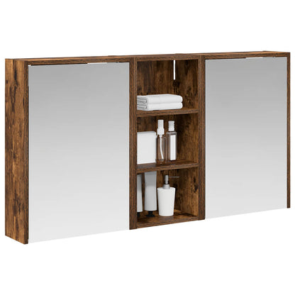 vidaXL Bathroom Cabinet Set 3 pcs 116 x 16 x 62.5 cm Engineered wood