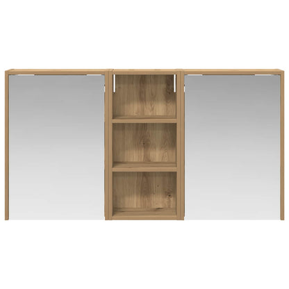 vidaXL Bathroom Cabinet Set 3 pcs 116 x 16 x 62.5 cm Engineered wood