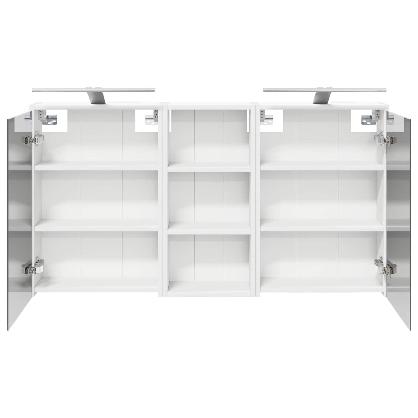 vidaXL Bathroom Cabinet Set 3 pcs 116 x 16 x 62.5 cm Engineered wood