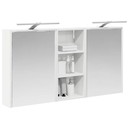 vidaXL Bathroom Cabinet Set 3 pcs 116 x 16 x 62.5 cm Engineered wood