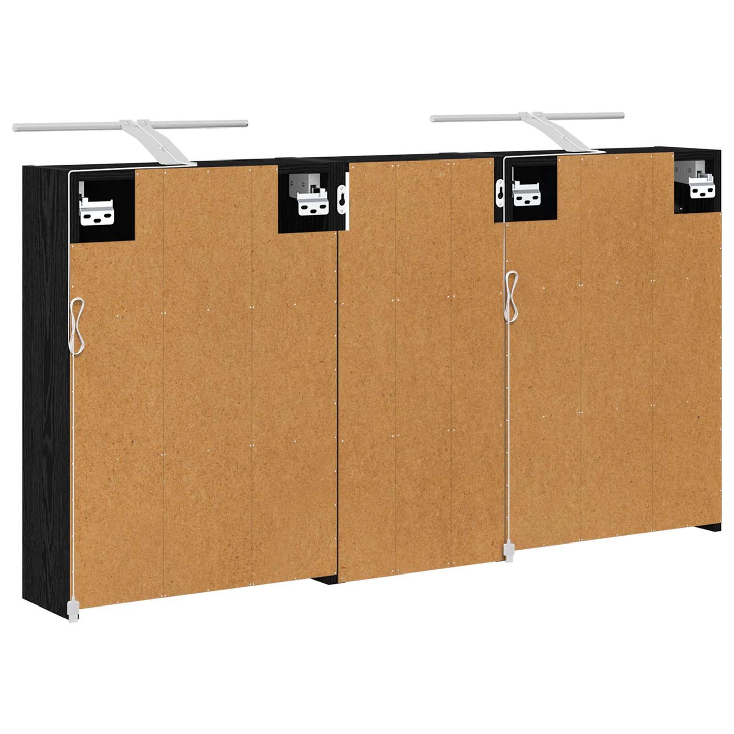 vidaXL Bathroom Cabinet Set 3 pcs 116 x 16 x 62.5 cm Engineered wood