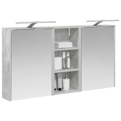 vidaXL Bathroom Cabinet Set 3 pcs 116 x 16 x 62.5 cm Engineered wood