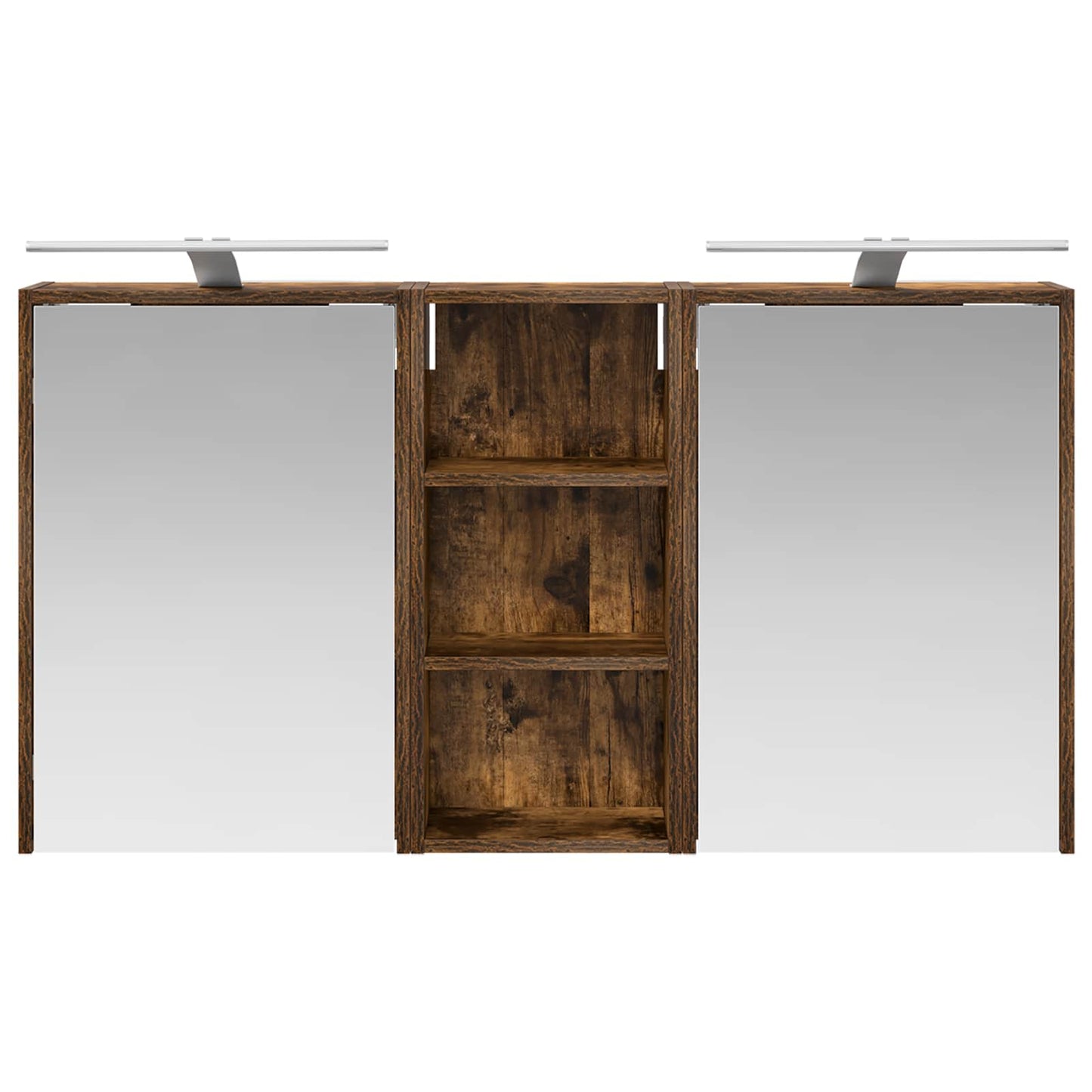 vidaXL Bathroom Cabinet Set 3 pcs 116 x 16 x 62.5 cm Engineered wood