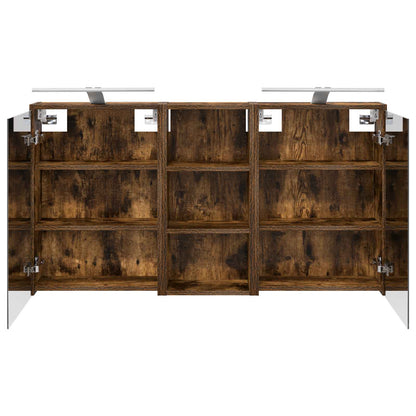 vidaXL Bathroom Cabinet Set 3 pcs 116 x 16 x 62.5 cm Engineered wood