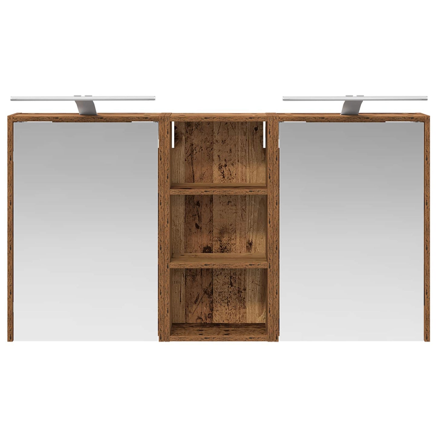 vidaXL Bathroom Cabinet Set 3 pcs 116 x 16 x 62.5 cm Engineered wood