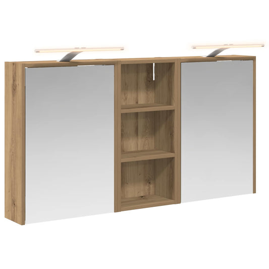 vidaXL Bathroom Cabinet Set 3 pcs 116 x 16 x 62.5 cm Engineered wood