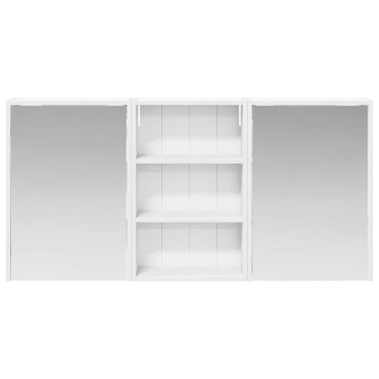 vidaXL Bathroom Cabinet Set 3 pcs 126 x 16 x 62.5 cm Engineered wood