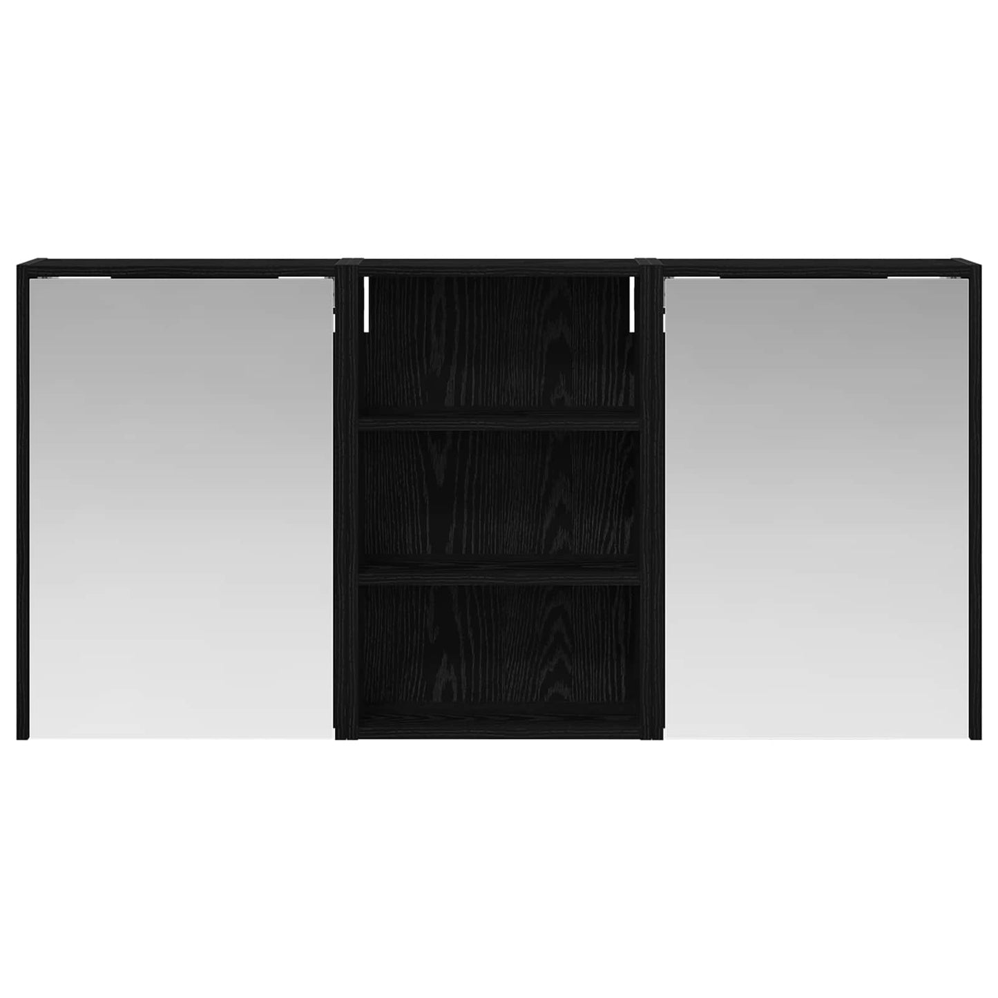 vidaXL Bathroom Cabinet Set 3 pcs 126 x 16 x 62.5 cm Engineered wood