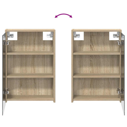 vidaXL Bathroom Cabinet Set 3 pcs 126 x 16 x 62.5 cm Engineered wood