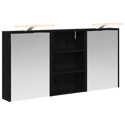 vidaXL Bathroom Cabinet Set 3 pcs 126 x 16 x 62.5 cm Engineered wood