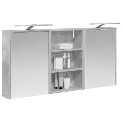 vidaXL Bathroom Cabinet Set 3 pcs 126 x 16 x 62.5 cm Engineered wood