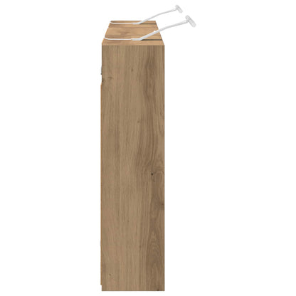 vidaXL Bathroom Cabinet Set 3 pcs 126 x 16 x 62.5 cm Engineered wood