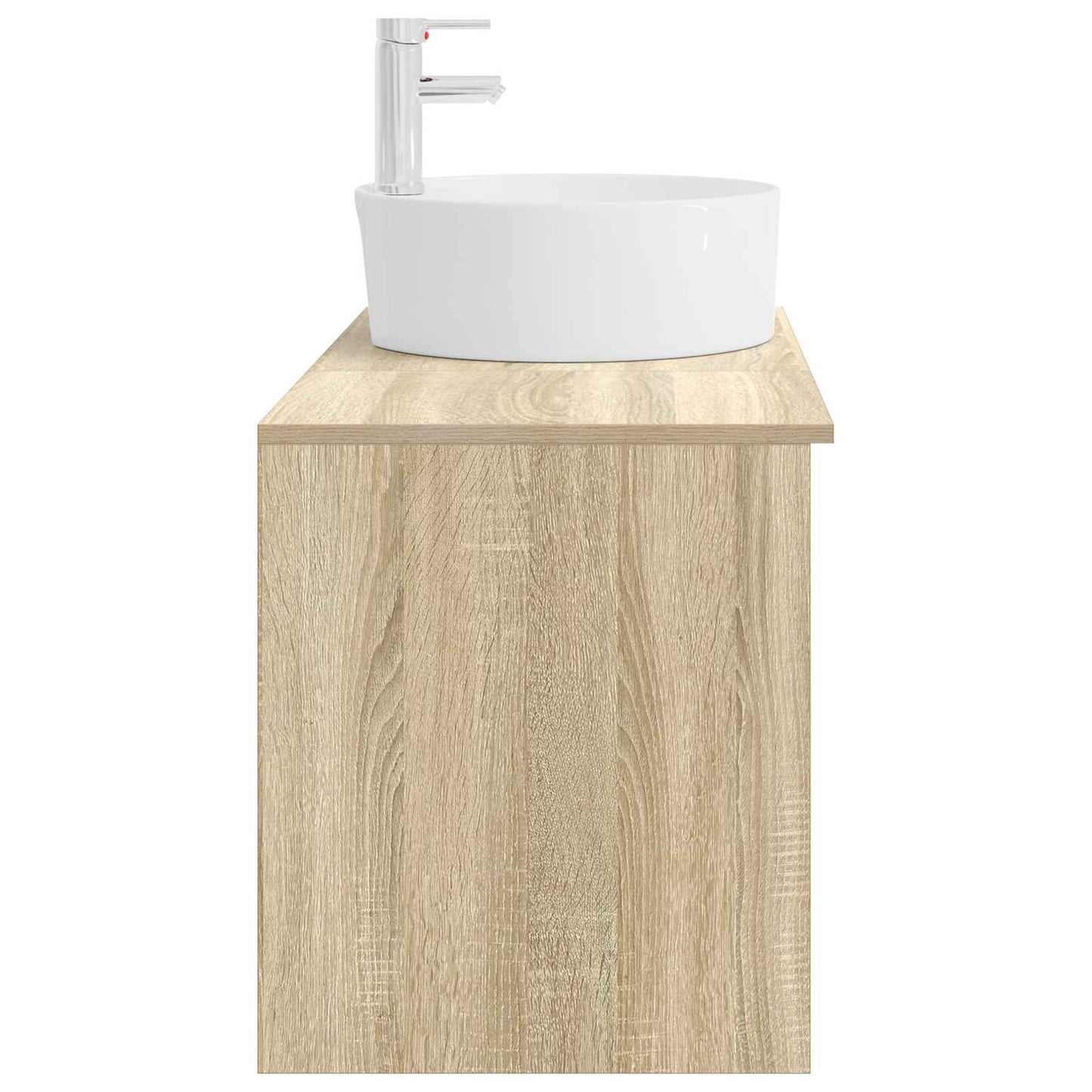 vidaXL Bathroom Furniture Set 2 pcs Sonoma Oak Engineered Wood