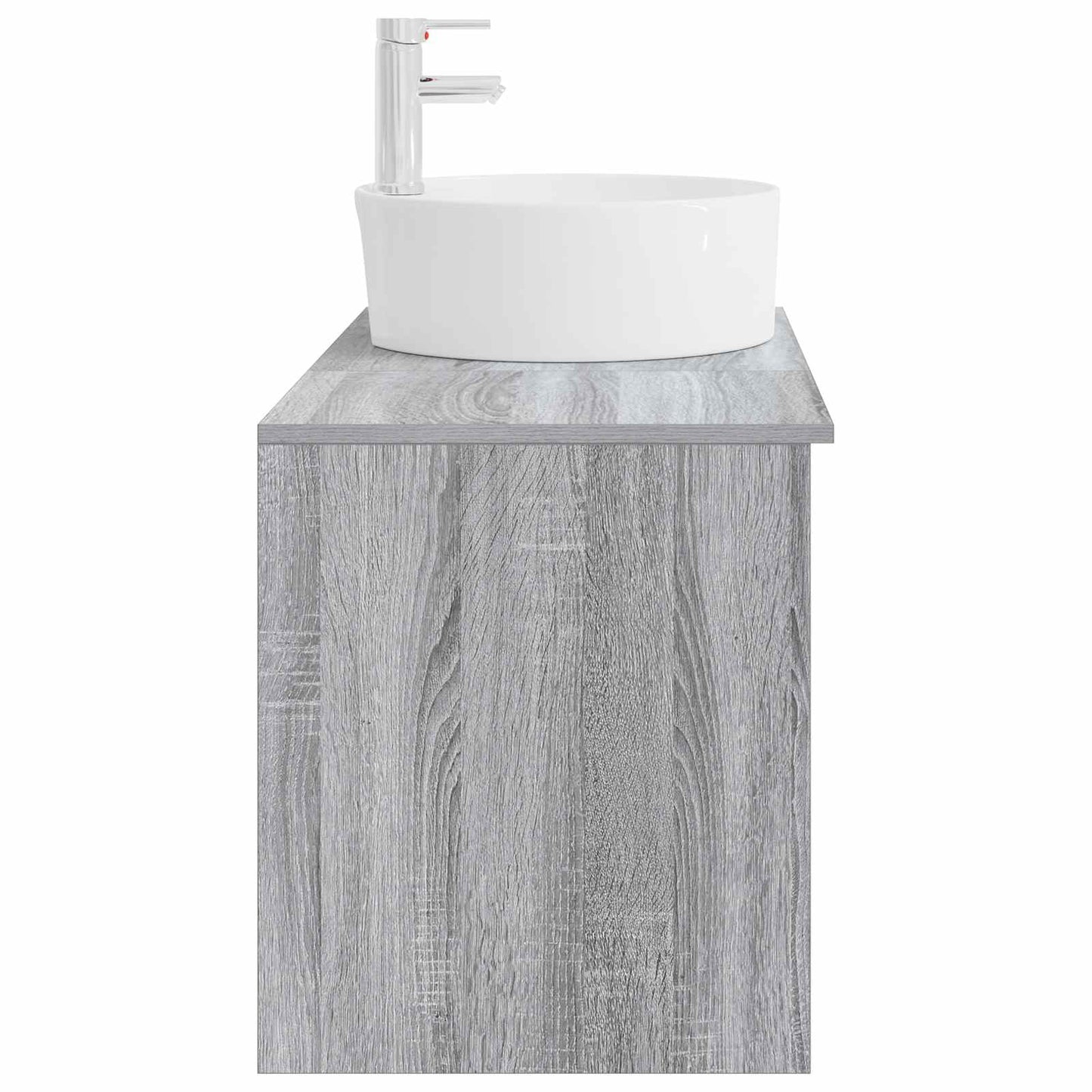 vidaXL Bathroom Furniture Set 2 pcs Grey Sonoma Engineered Wood