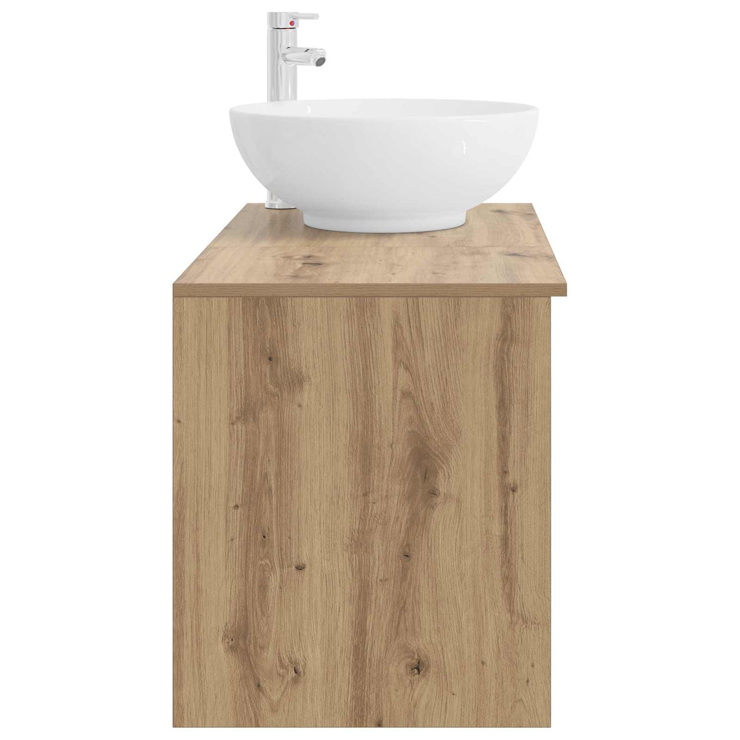 vidaXL Bathroom Furniture Set 2 pcs Artisan Oak Engineered Wood