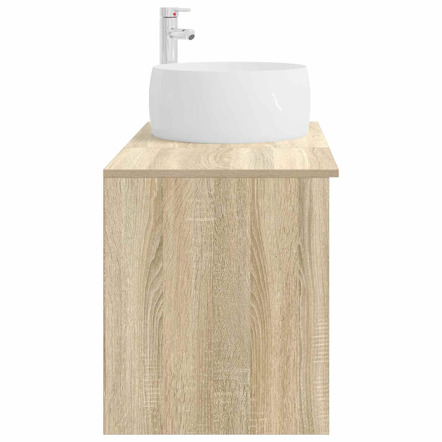 vidaXL Bathroom Furniture Set 2 pcs Sonoma Oak Engineered Wood