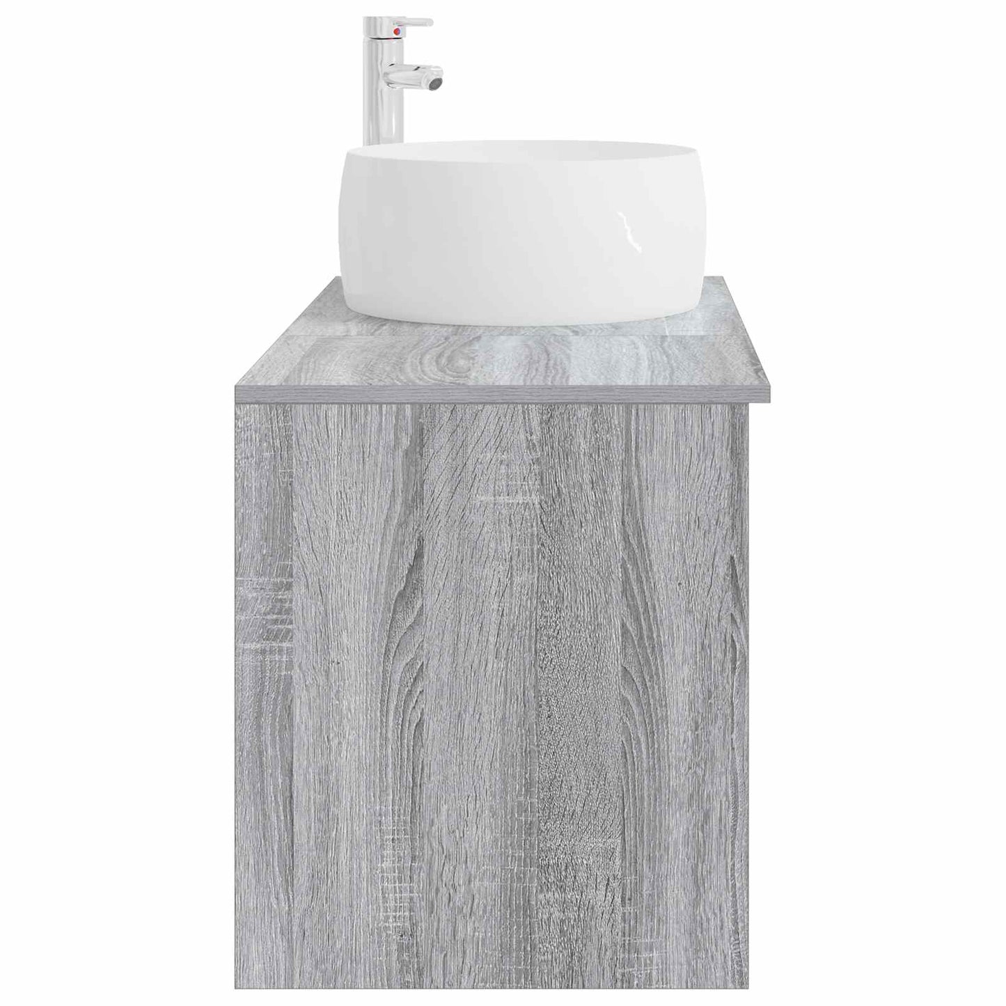 vidaXL Bathroom Furniture Set 2 pcs Grey Sonoma Engineered Wood