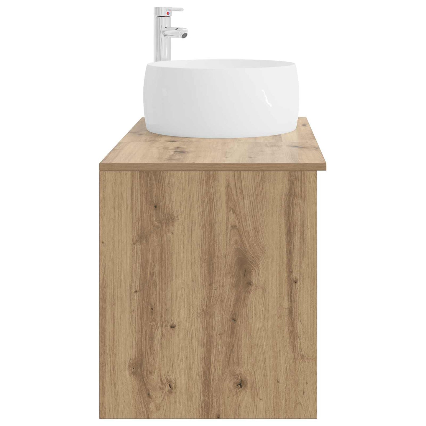 vidaXL Bathroom Furniture Set 2 pcs Artisan Oak Engineered Wood