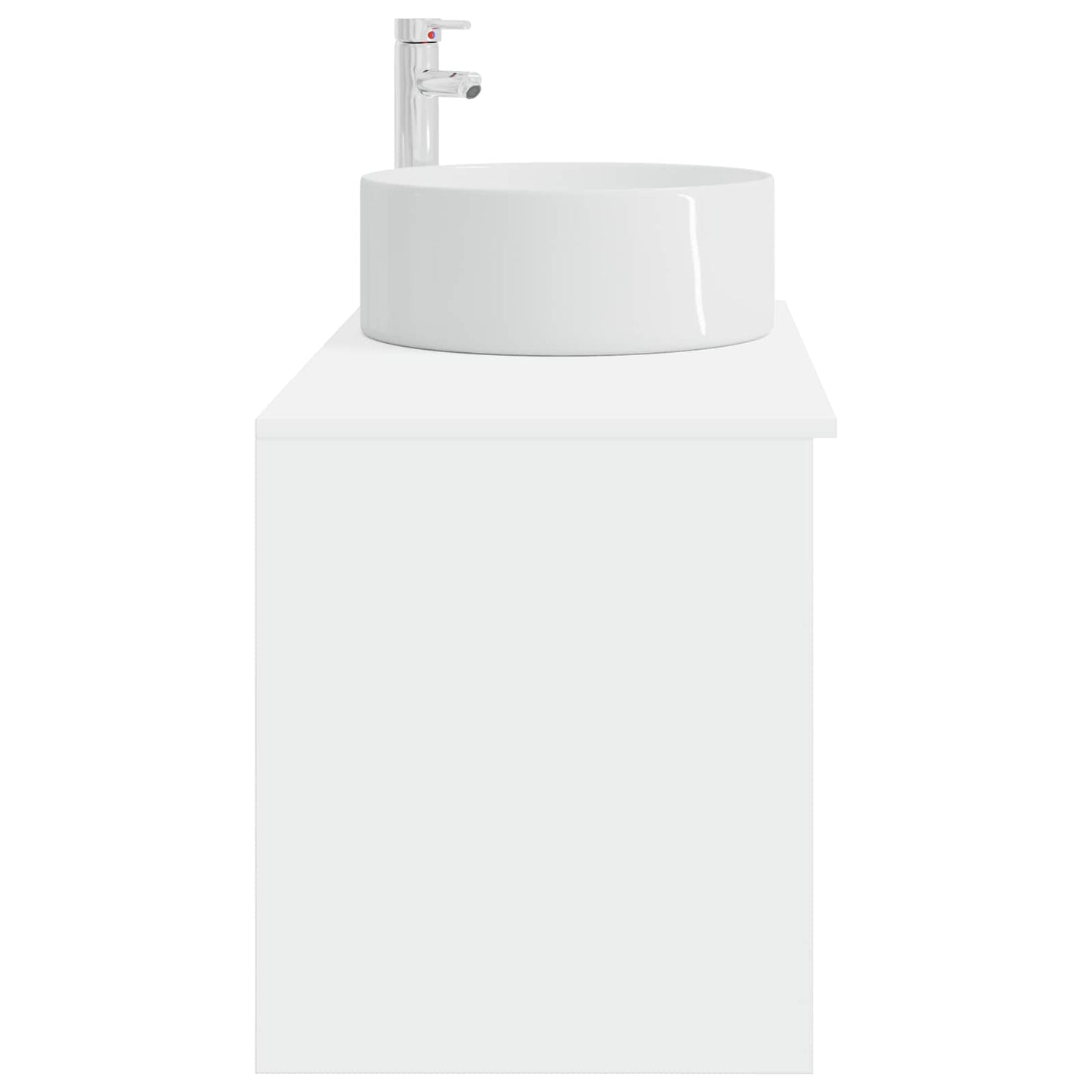 vidaXL Bathroom Furniture Set 2 pcs White Engineered Wood