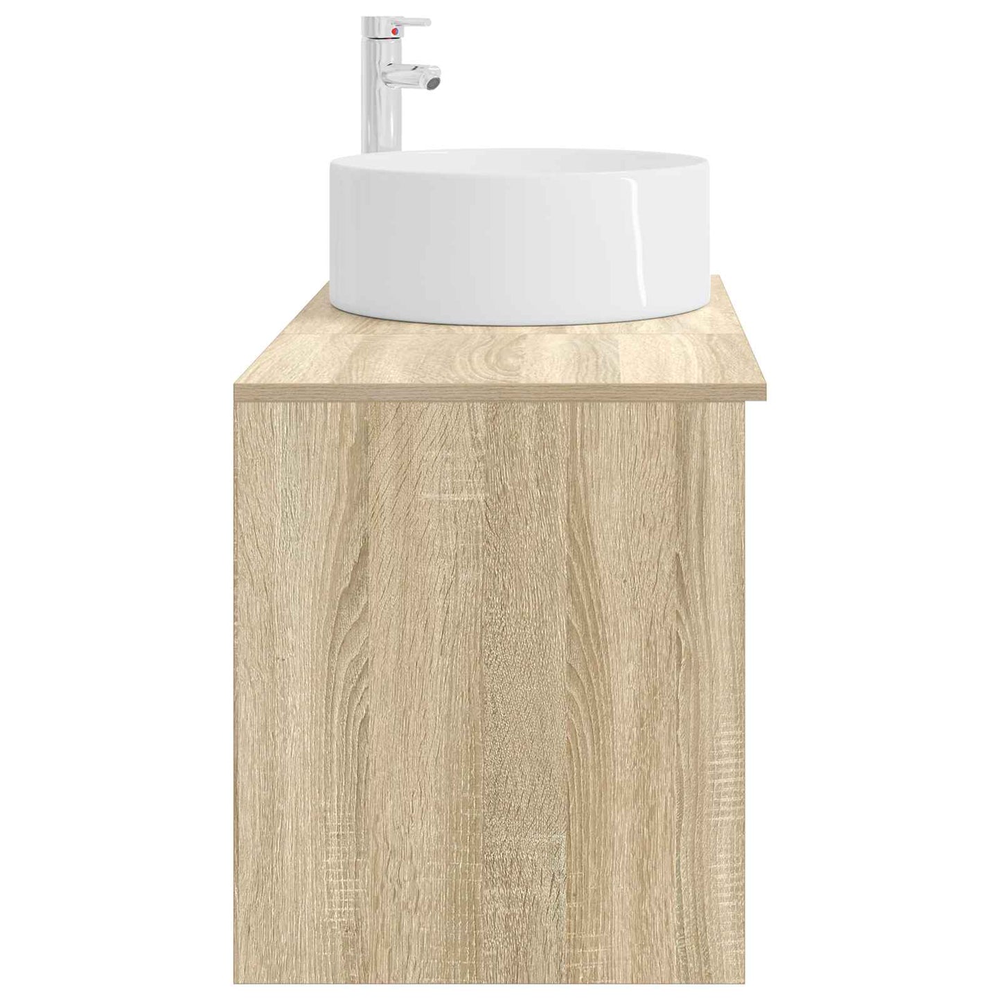 vidaXL Bathroom Furniture Set 2 pcs Sonoma Oak Engineered Wood