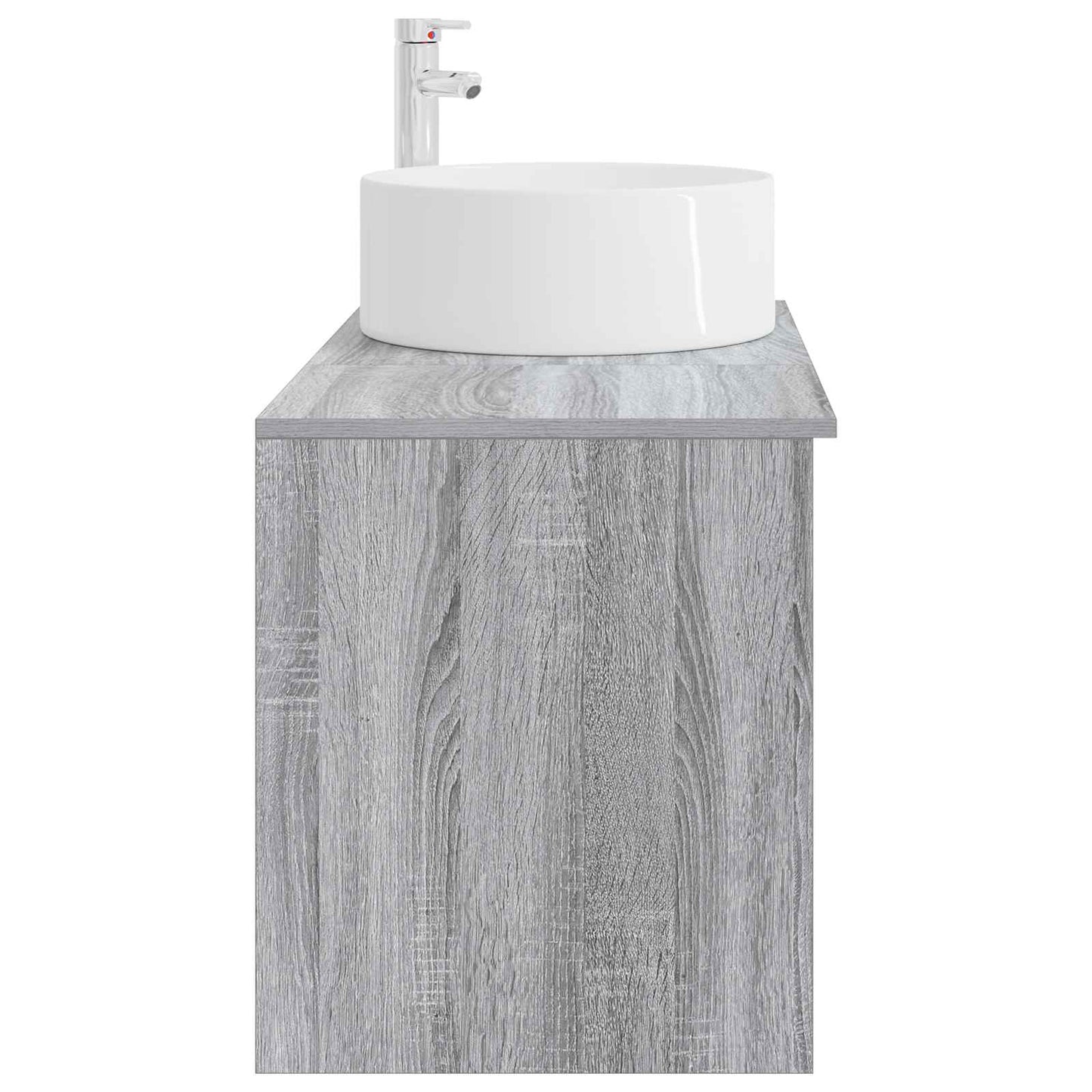 vidaXL Bathroom Furniture Set 2 pcs Grey Sonoma Engineered Wood