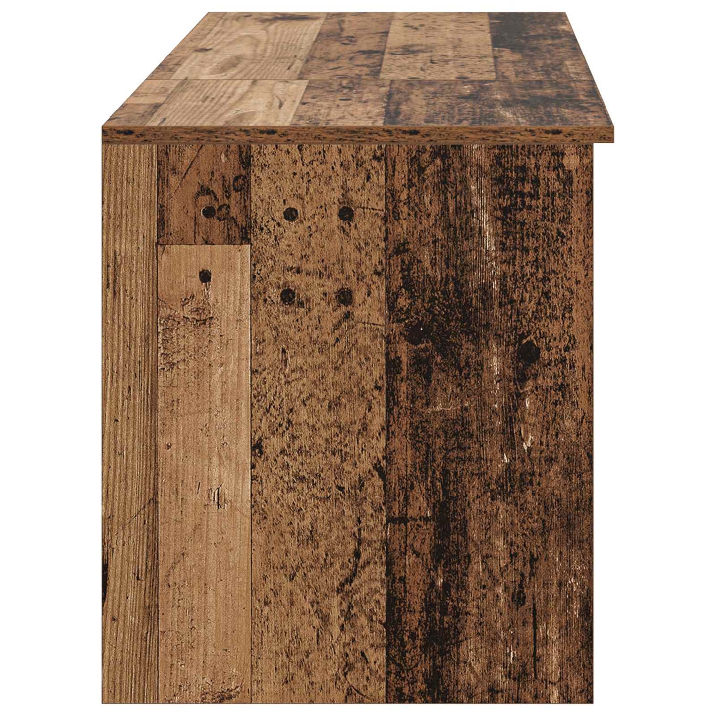 vidaXL Bathroom Furniture Set 2 pcs Old Wood Engineered Wood
