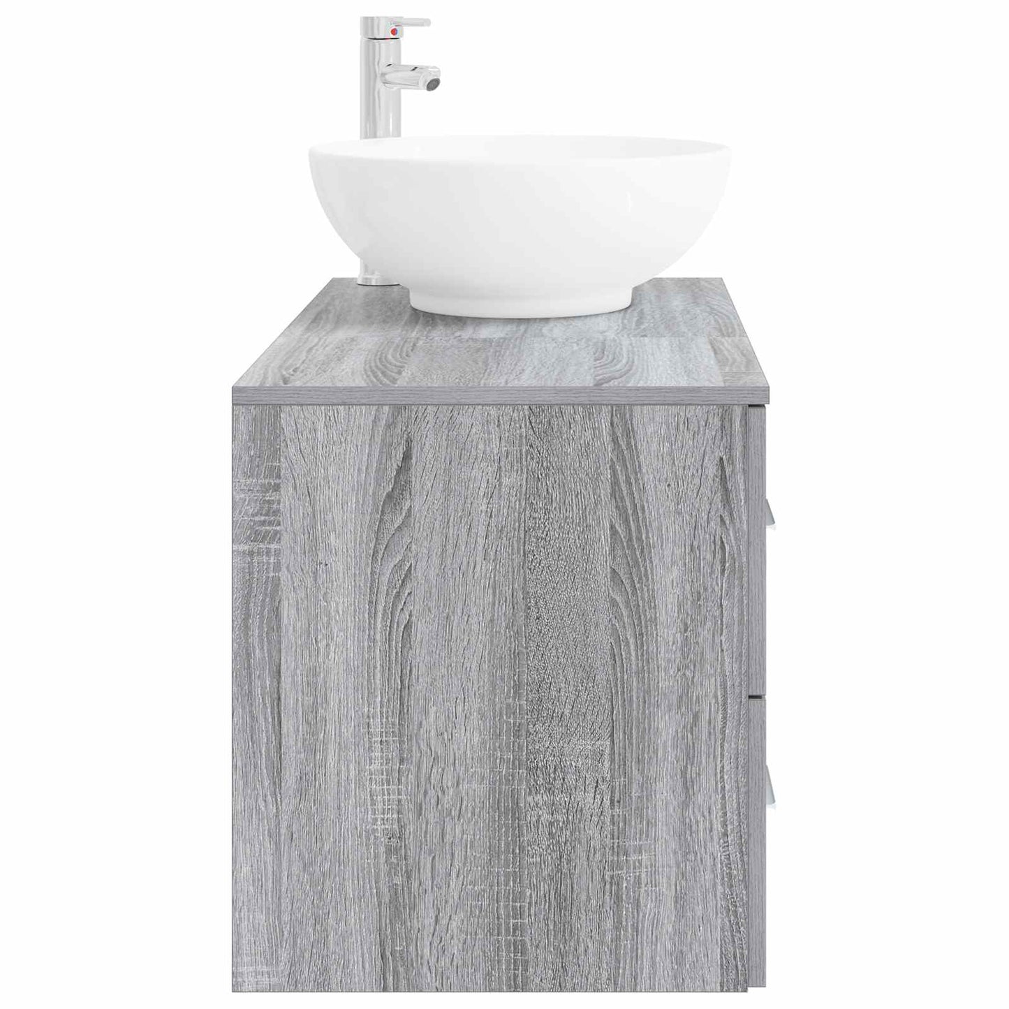 vidaXL Bathroom Furniture Set 2 pcs Grey Sonoma Engineered Wood