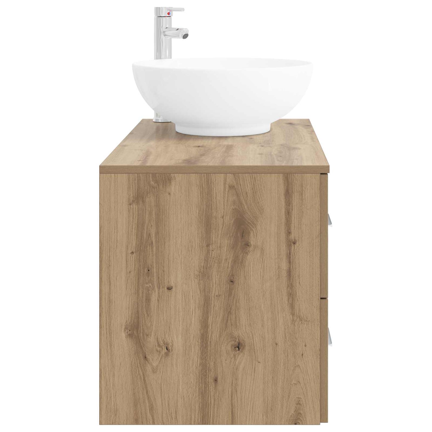 vidaXL Bathroom Furniture Set 2 pcs Artisan Oak Engineered Wood