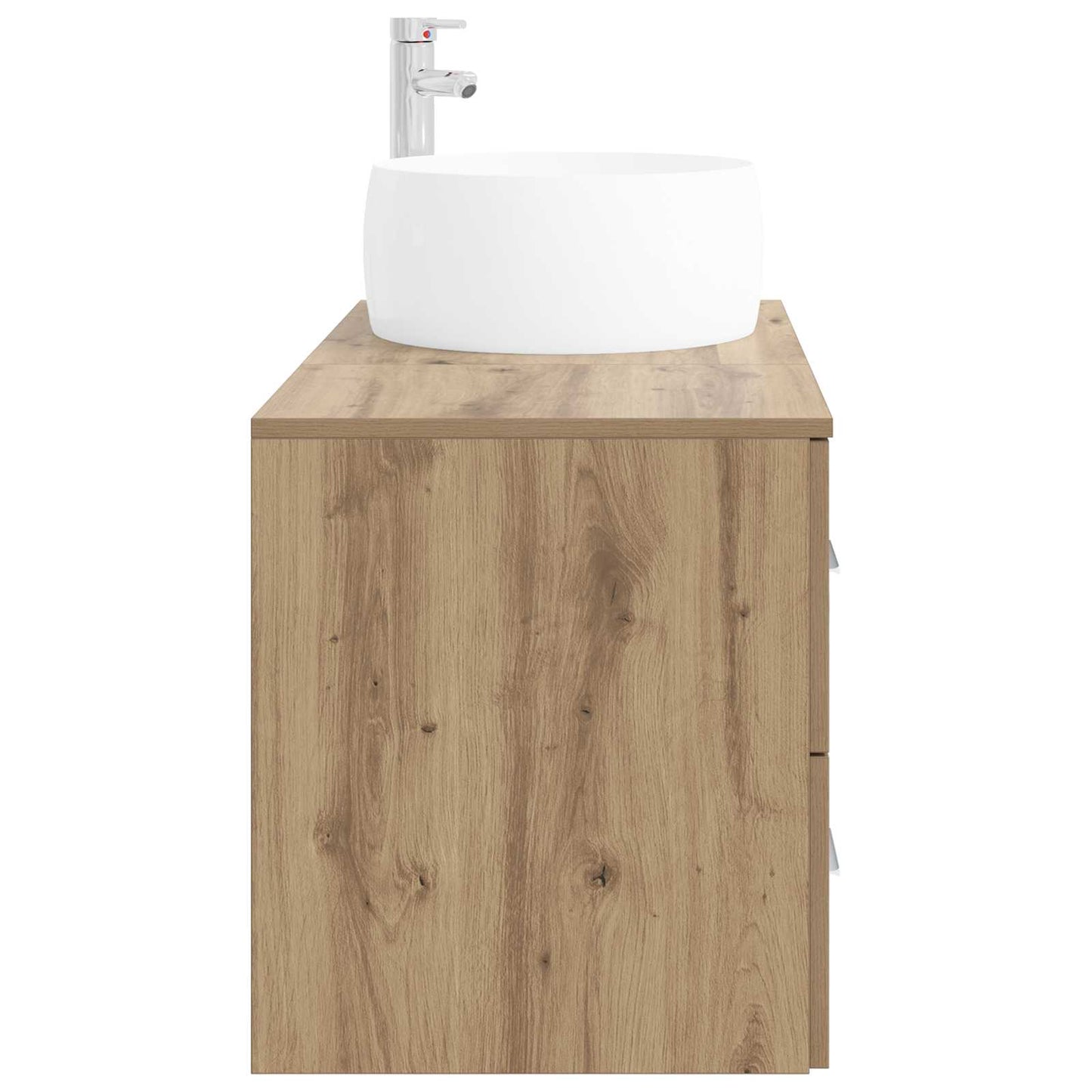 vidaXL Bathroom Furniture Set 2 pcs Artisan Oak Engineered Wood