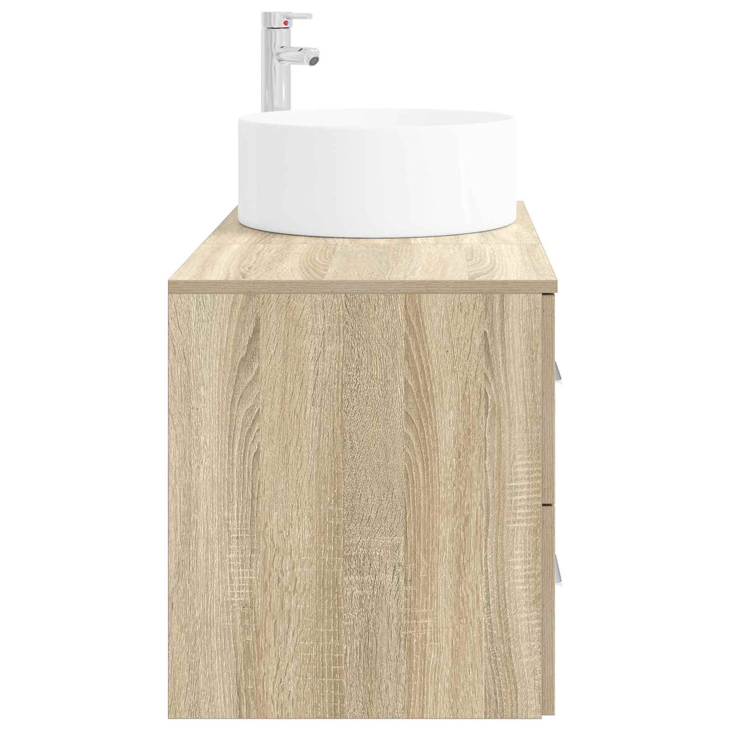 vidaXL Bathroom Furniture Set 2 pcs Sonoma Oak Engineered Wood