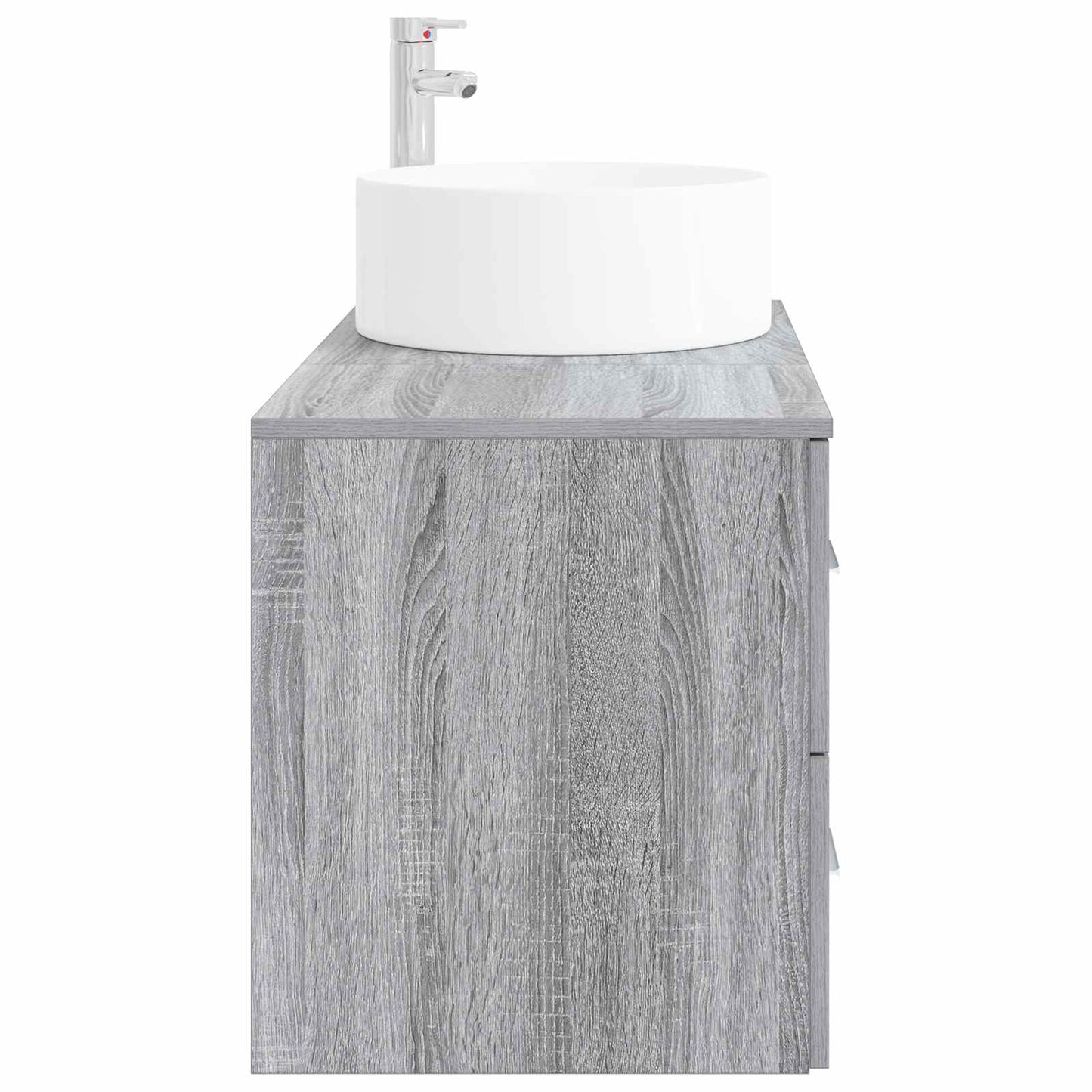 vidaXL Bathroom Furniture Set 2 pcs Grey Sonoma Engineered Wood