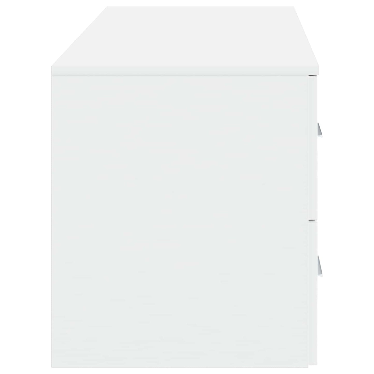 vidaXL Bathroom Furniture Set 2 pcs White Engineered Wood