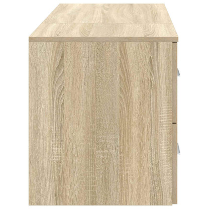 vidaXL Bathroom Furniture Set 2 pcs Sonoma Oak Engineered Wood