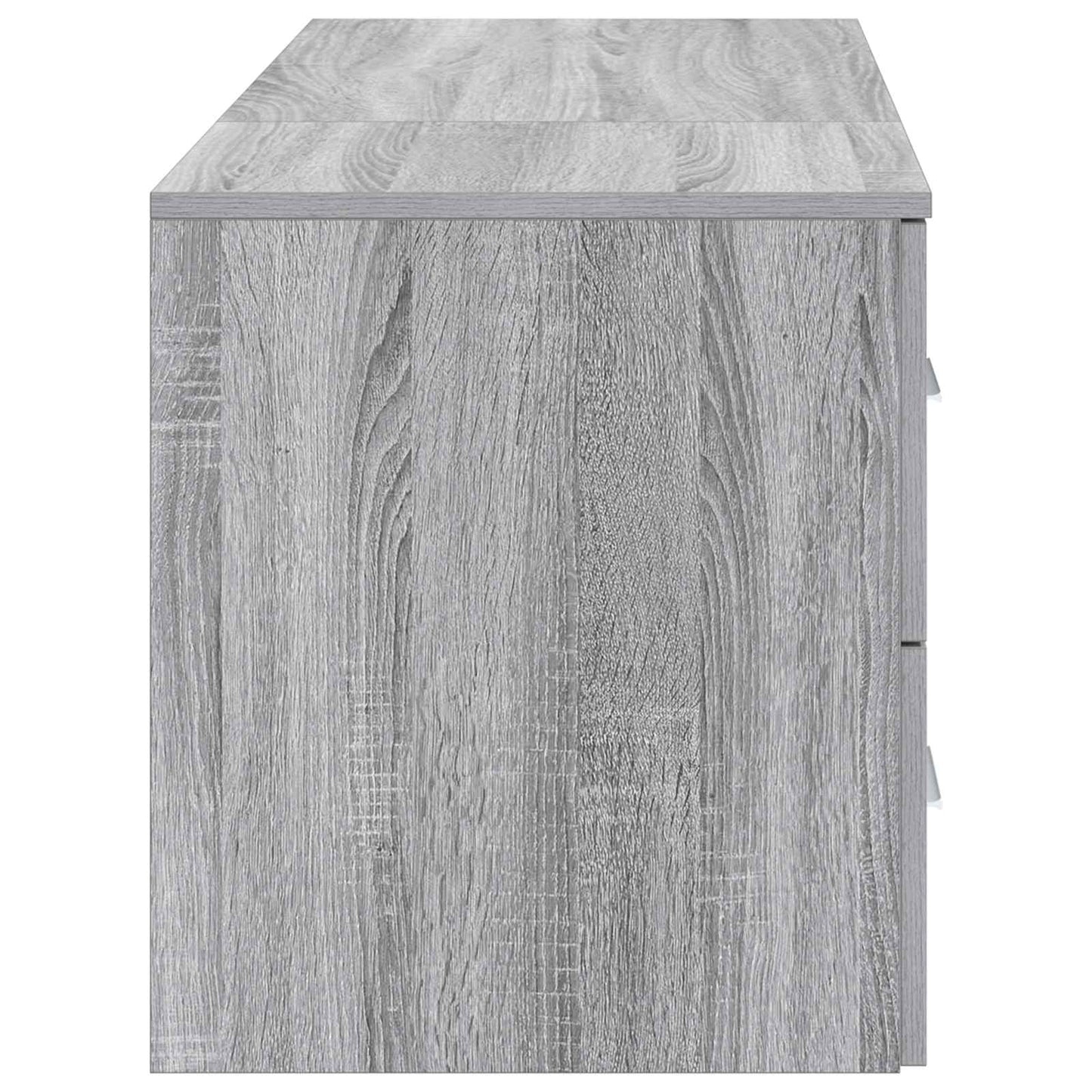 vidaXL Bathroom Furniture Set 2 pcs Grey Sonoma Engineered Wood