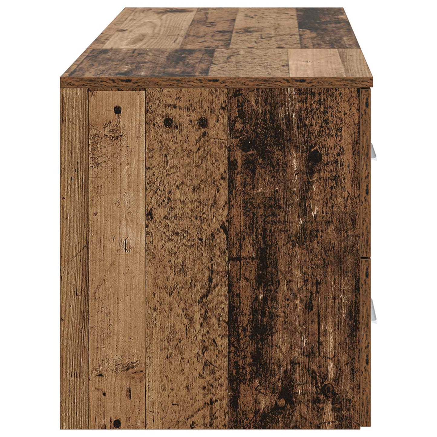 vidaXL Bathroom Furniture Set 2 pcs Old Wood Engineered Wood
