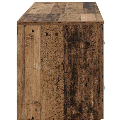 vidaXL Bathroom Furniture Set 2 pcs Old Wood Engineered Wood