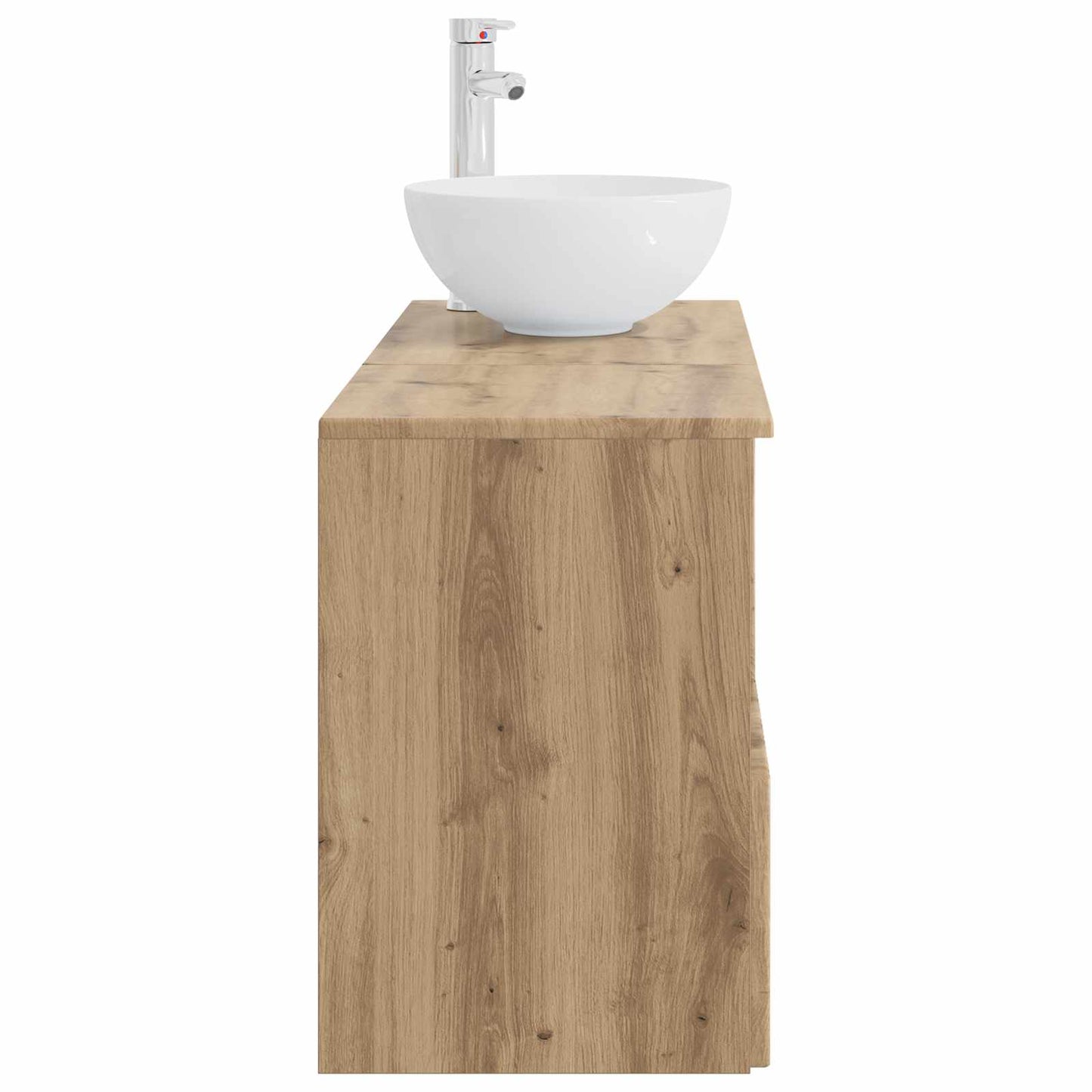 vidaXL Bathroom Furniture Set 2 pcs Artisan Oak Engineered Wood