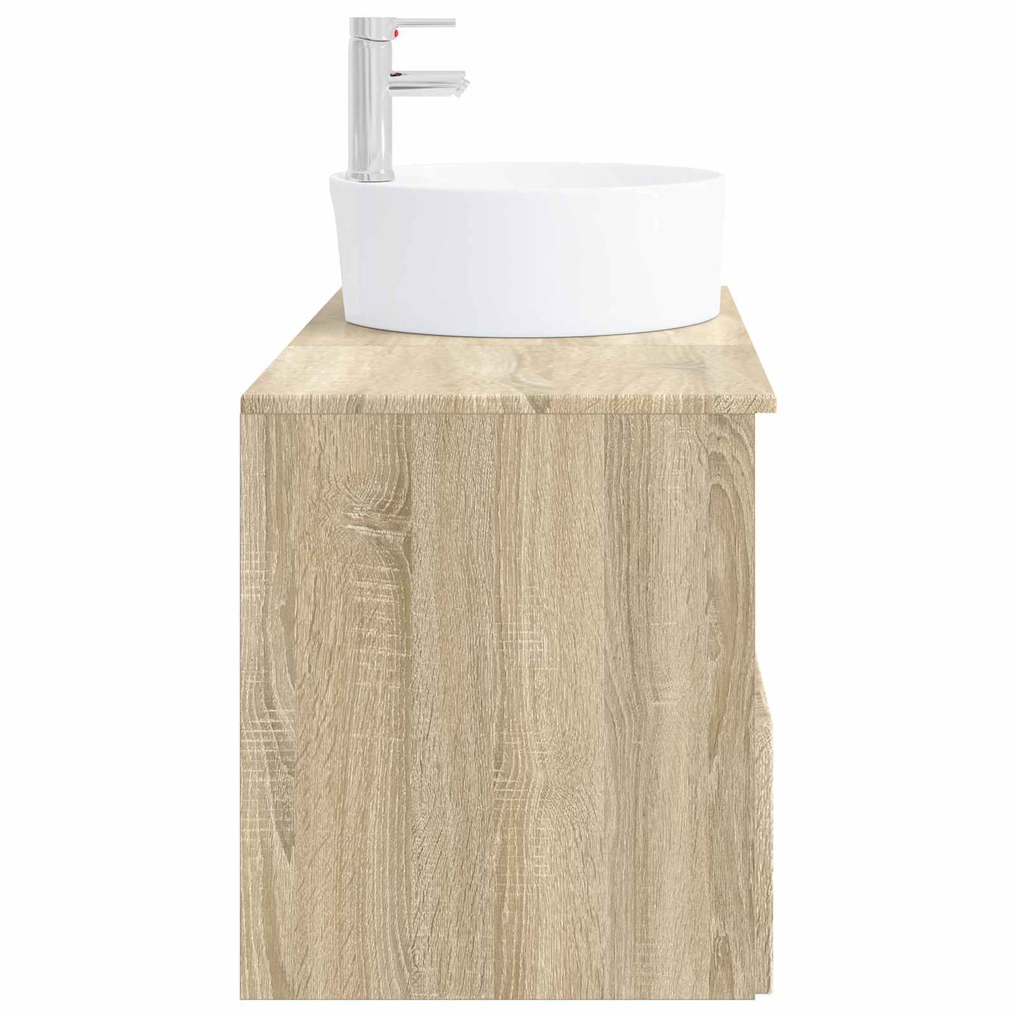 vidaXL Bathroom Furniture Set 2 pcs Sonoma Oak Engineered Wood