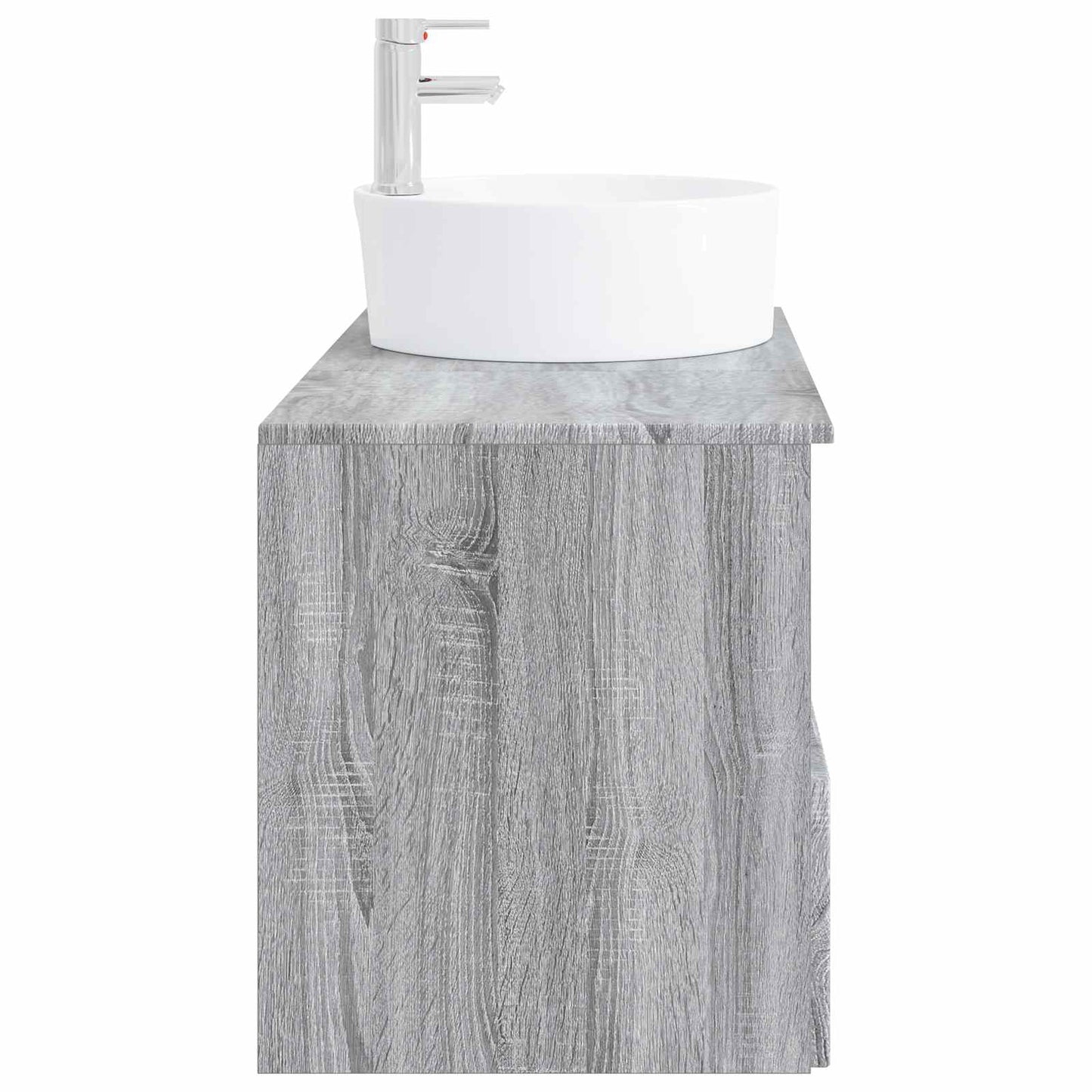 vidaXL Bathroom Furniture Set 2 pcs Grey Sonoma Engineered Wood