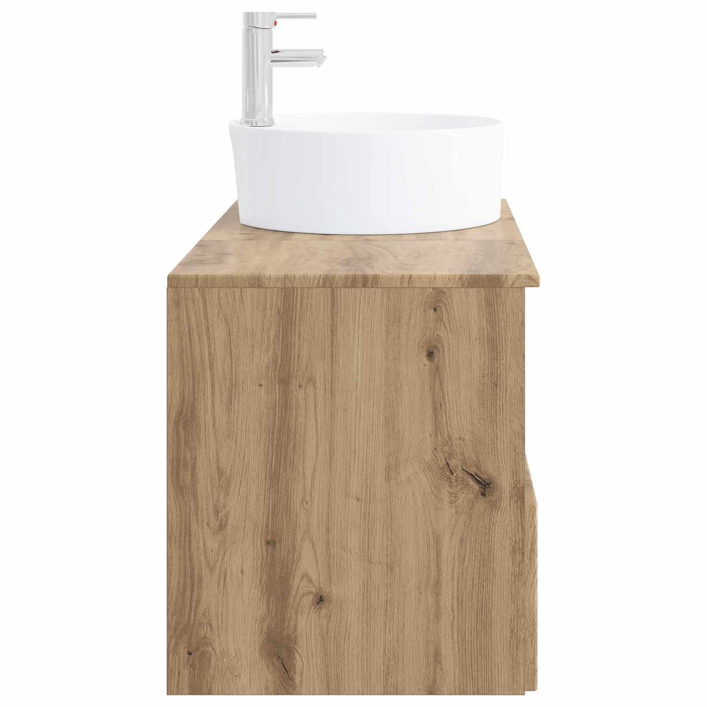 vidaXL Bathroom Furniture Set 2 pcs Artisan Oak Engineered Wood