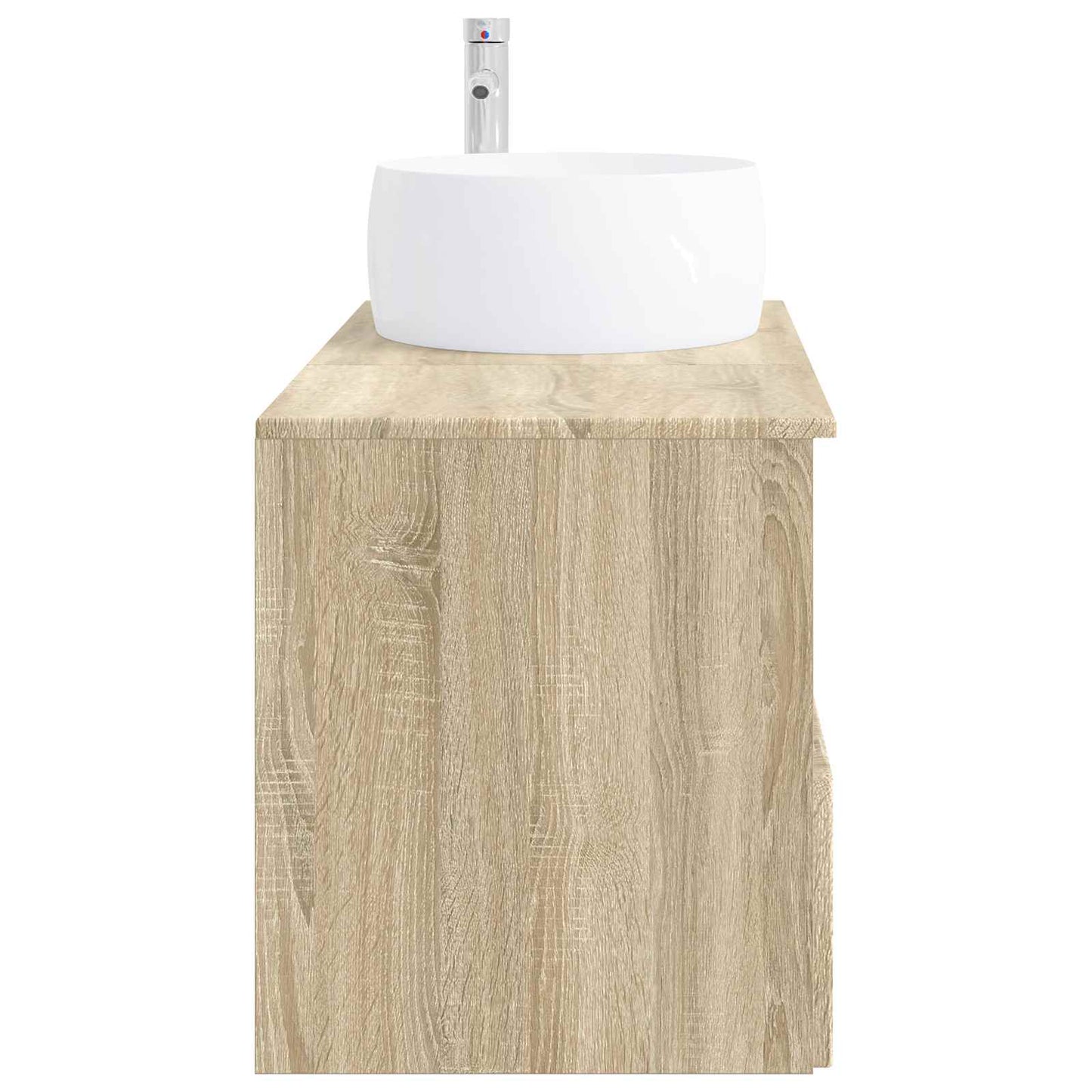 vidaXL Bathroom Furniture Set 2 pcs Sonoma Oak Engineered Wood