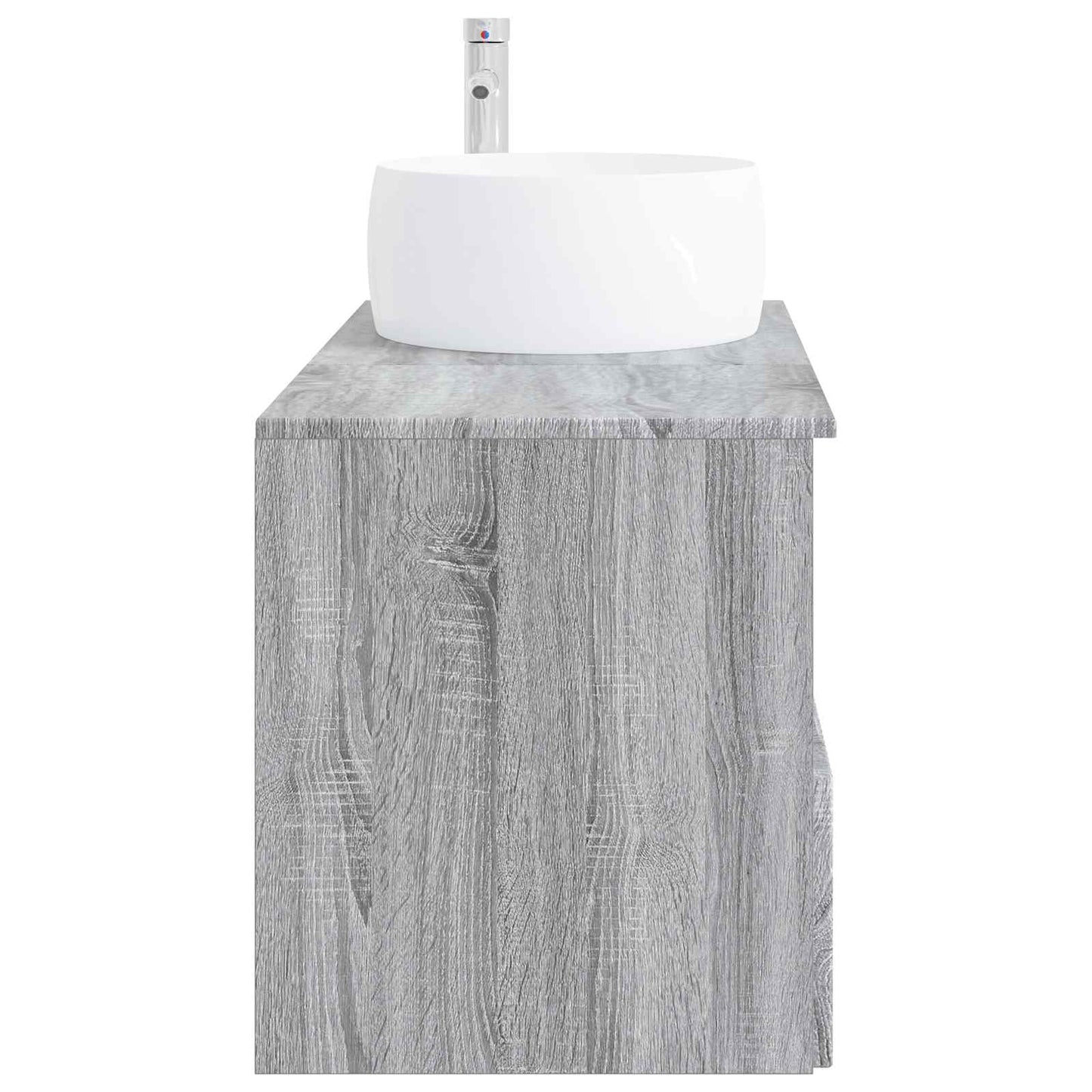 vidaXL Bathroom Furniture Set 2 pcs Grey Sonoma Engineered Wood