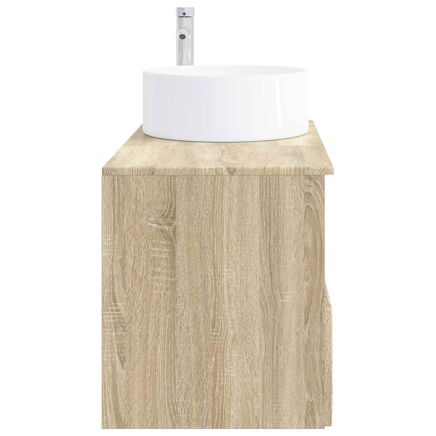 vidaXL Bathroom Furniture Set 2 pcs Sonoma Oak Engineered Wood