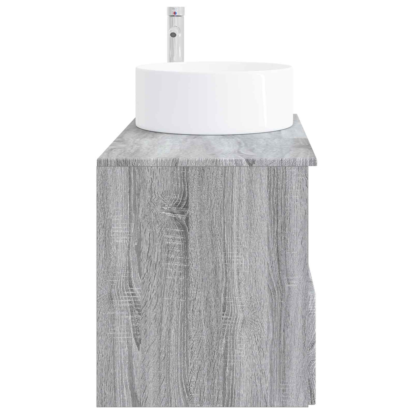 vidaXL Bathroom Furniture Set 2 pcs Grey Sonoma Engineered Wood