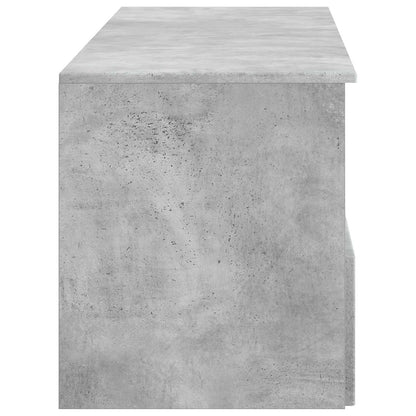 vidaXL Bathroom Furniture Set 2 pcs Concrete Grey Engineered Wood