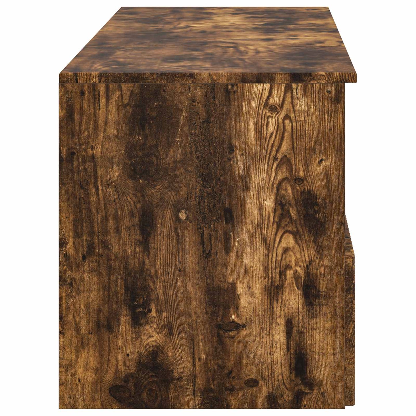 vidaXL Bathroom Furniture Set 2 pcs Smoked Oak Engineered Wood