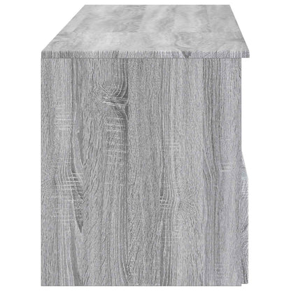 vidaXL Bathroom Furniture Set 2 pcs Grey Sonoma Engineered Wood