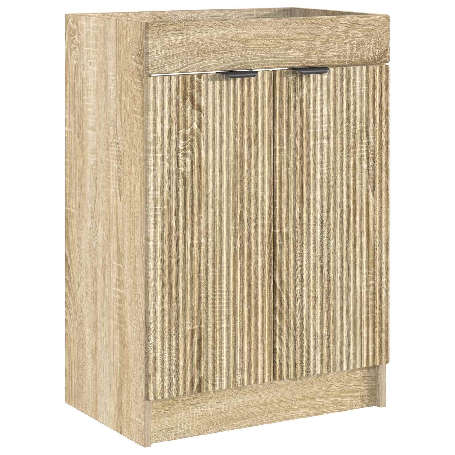 vidaXL Bathroom Furniture Set Sonoma Oak 56 x 37.5 x 81 cm