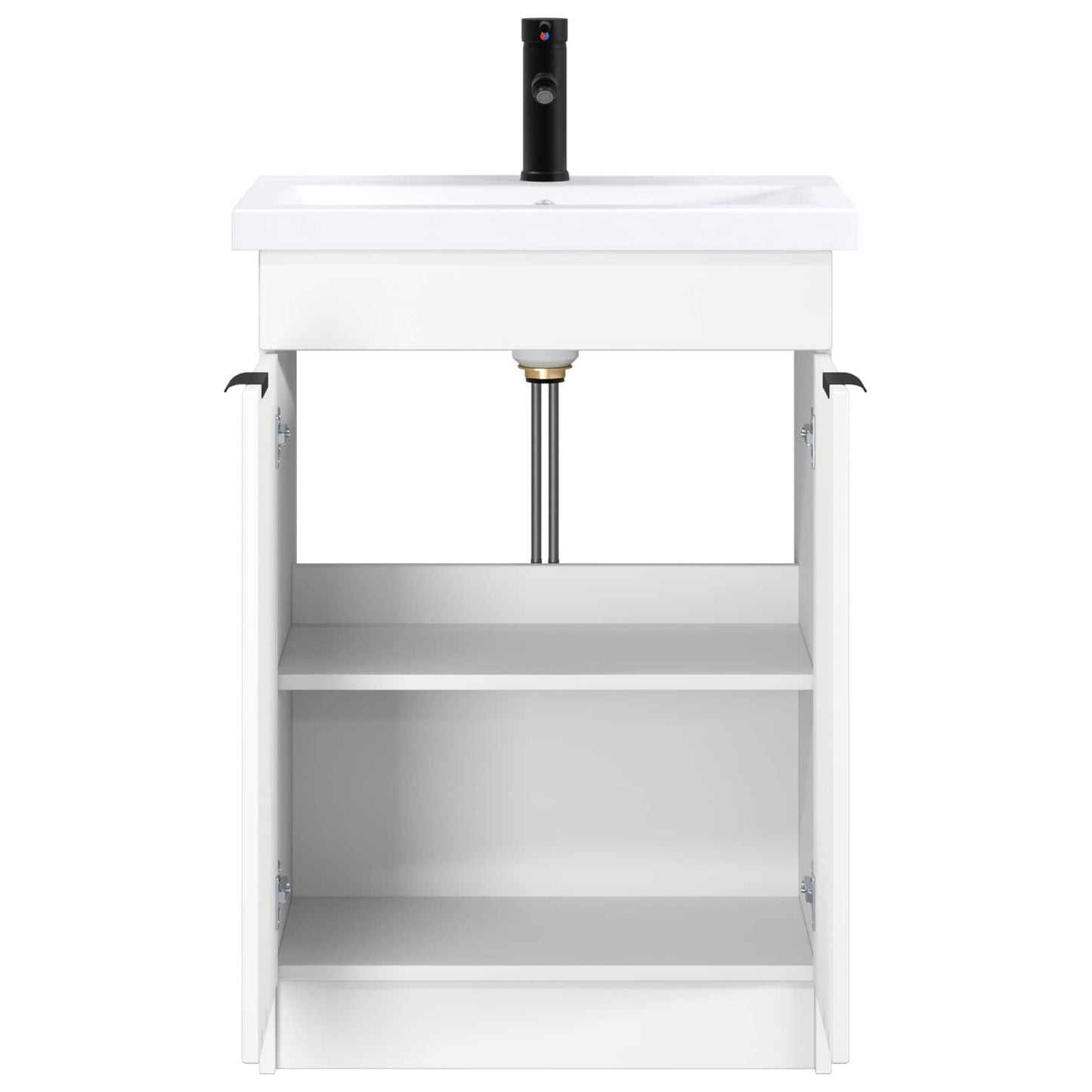 vidaXL Bathroom Furniture Set White 78.5 x 37.5 x 81 cm