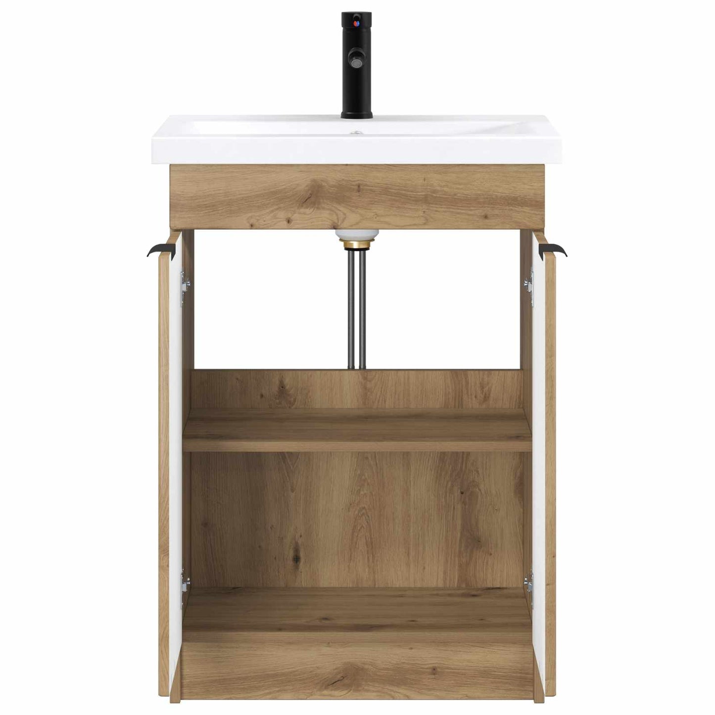 vidaXL Bathroom Furniture Set Artisan Oak 78.5 x 37.5 x 81 cm